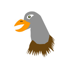 illustration of a duck