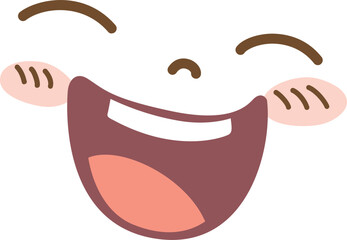 Obraz premium 웃는 얼굴표정