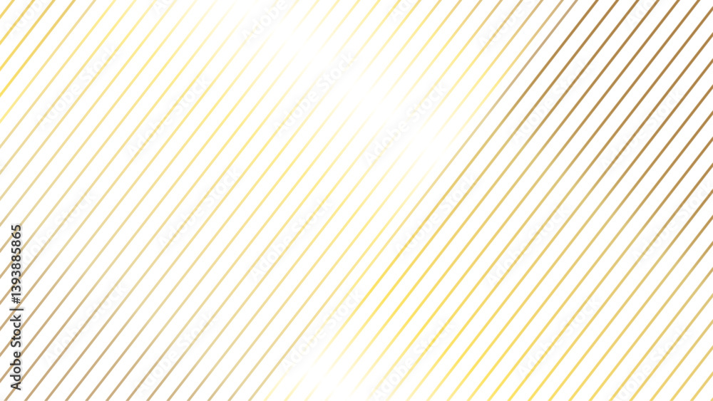 Wall mural vector gold gradient diagonal dynamic grid striped seamless pattern fabric design. abstract gold pat