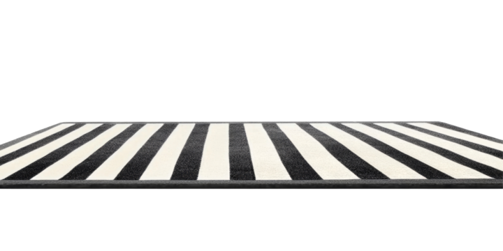Zebra Crossing Image on transparent background