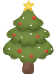 decorated christmas tree