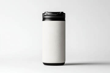 Blank, modern travel tumbler