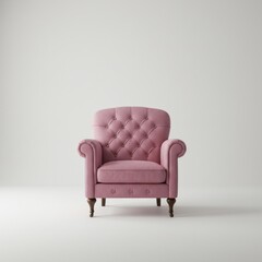 armchair isolated on white background