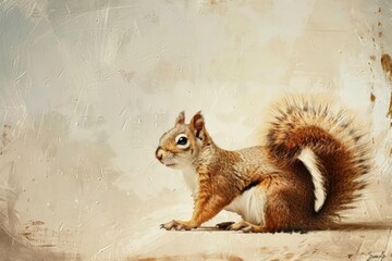 Squirrel animal mammal rodent.