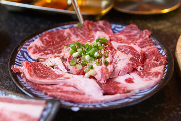 Delicious Japanese barbecue dish