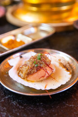 Japanese Charcoal-Grilled Scallop