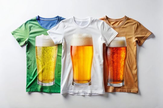 Funny Beer Shirts Photography: Optimist, Pessimist, Realist Designs
