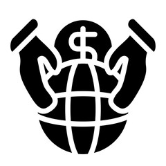 Global Business Solid Icon