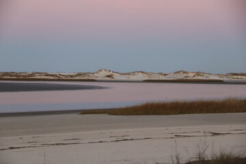 Sunset at Huguenot Memorial Park