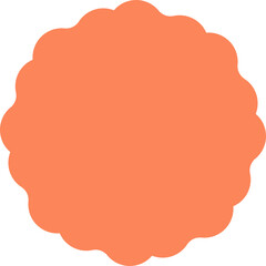 Flower Silhouette Abstract Geometric Shapes Decoration