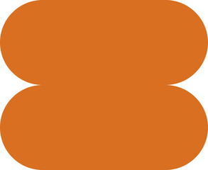 Flower Silhouette Abstract Geometric Shapes Decoration