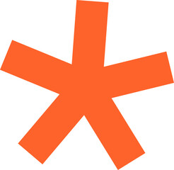 Obraz premium Flower Silhouette Abstract Geometric Shapes Decoration