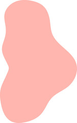 Amoeba Silhouette Abstract Geometric Shapes Decoration