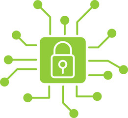 Cyber Security Icon 