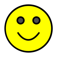 Good Mood Vector Filled Icon Design