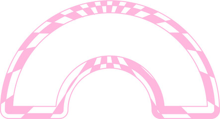 Candy Cane Pattern Abstract Geometric Shapes