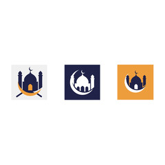 Geometric Brand Icon Set for Islamic Themes