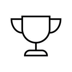 trophy icon symbol vector