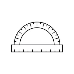 ruler vector icon