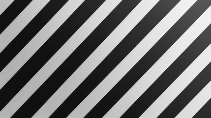 A pattern of alternating black and white diagonal stripes.