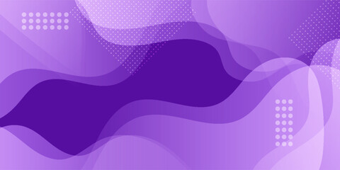 Abstract dark purple gradient wave liquid geometric background modern with fluid style gradient color. Suitable for banner, flyer, and etc. Eps10 vector