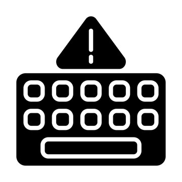 Keylogger Solid Icon