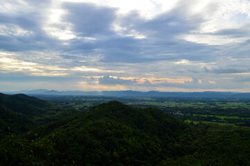 Beautiful view, Beautiful nature at Phrae north Thailand