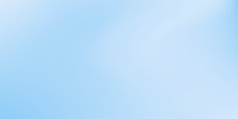 Aesthetic clear blue sky set. Summer season blue pastel colored vertical vector banner. Blurred sky gradient art background