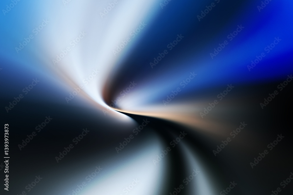 Poster modren bright abstract wave blue black gradient background blurred colorful neon color flow trendy h