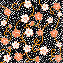 Elegant Floral Batik Vector  - Traditional Indonesian Pattern for Empowering Designs