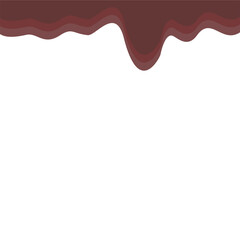 Dark Brown Melting Banner Top Page