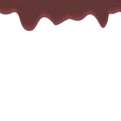Dark Brown Melting Banner Top Page