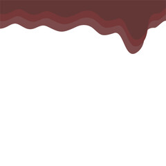 Dark Brown Melting Banner Top Page