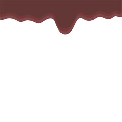 Dark Brown Melting Banner Top Page