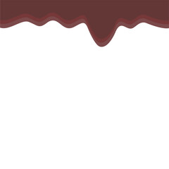 Dark Brown Melting Banner Top Page