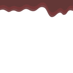 Dark Brown Melting Banner Top Page