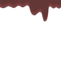 Dark Brown Melting Banner Top Page