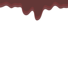 Dark Brown Melting Banner Top Page