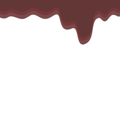 Dark Brown Melting Banner Top Page
