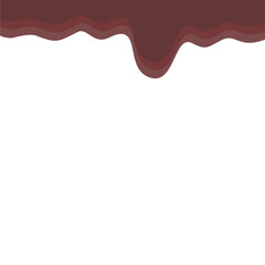 Dark Brown Melting Banner Top Page