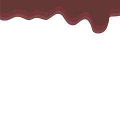 Dark Brown Melting Banner Top Page