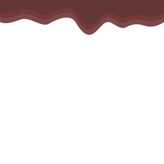 Dark Brown Melting Banner Top Page
