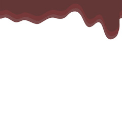 Dark Brown Melting Banner Top Page