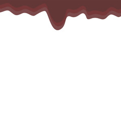 Dark Brown Melting Banner Top Page
