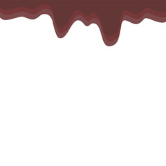 Dark Brown Melting Banner Top Page