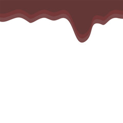 Dark Brown Melting Banner Top Page