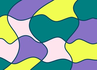 abstract colorful background with circles