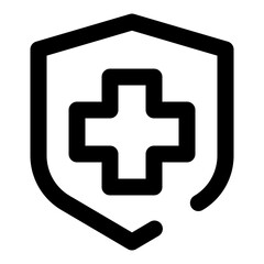 medical dashed line icon