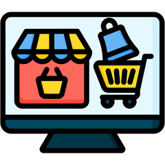 Digital Marketplace Icon