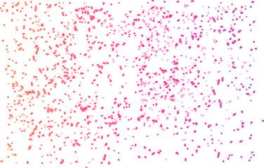 Neon Glitter Particle Explosion